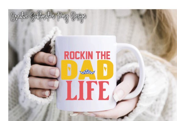 Download Rockin the Dad Life SVG PDF DXF EPS PNG - Svg Collection