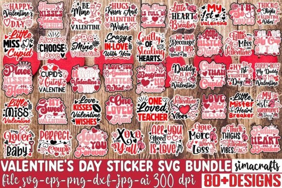 Download Valentine's Day Sticker SVG PNG Bundle - Svg Collection
