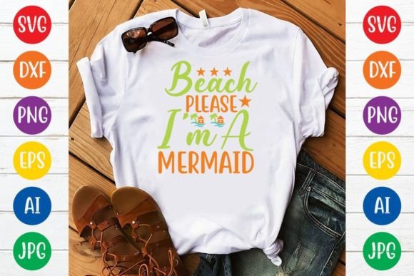 Download Beach Please I'm a Mermaid Svg Design - Svg Collection