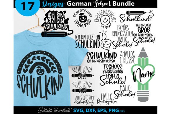 Download German School SVG Bundle Einschulung - Svg Collection