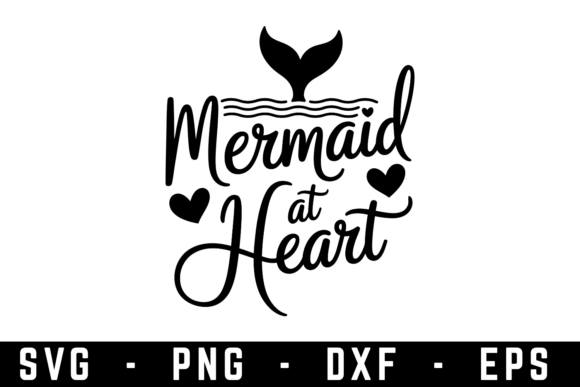 Download Mermaid at Heart Svg | Svg Cut File - Svg Collection