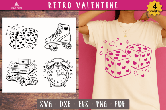 Download Retro Valentine SVG Cute Vintage Games - Svg Collection