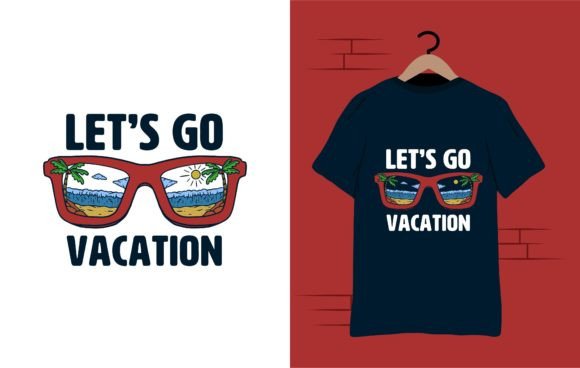 Download Lets Go Vacation Illustration - Premium Bundle