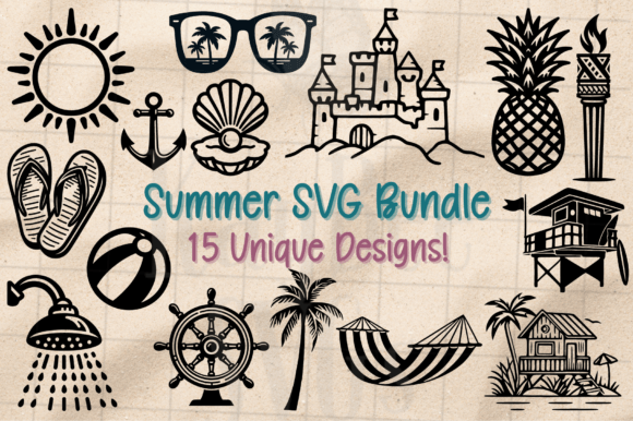 Download Summer SVG Bundle - Summer svg Collection
