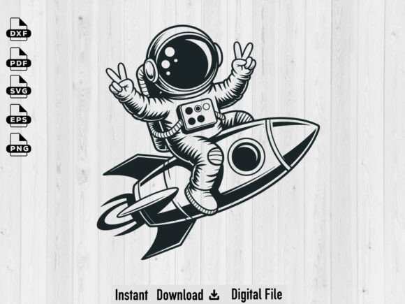 Download Astronaut SVG, Vector Files, Cut File - Svg Collection