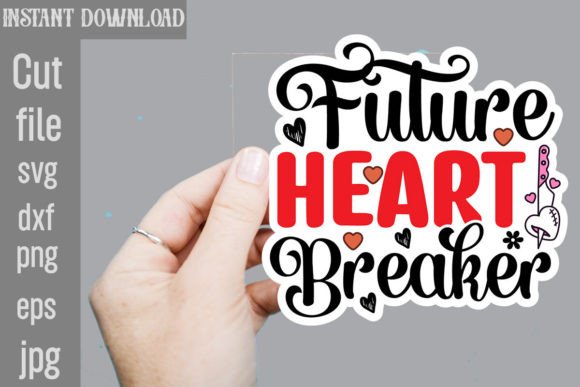 Download Future Heart Breaker SVG Sticker Designs - Svg Collection