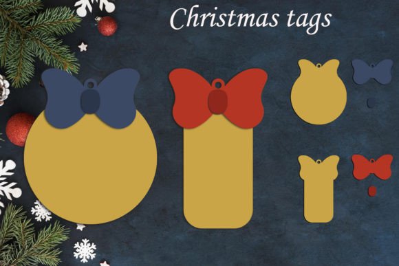 Download Christmas Gift Tags, Holiday Labels Svg - Svg Collection