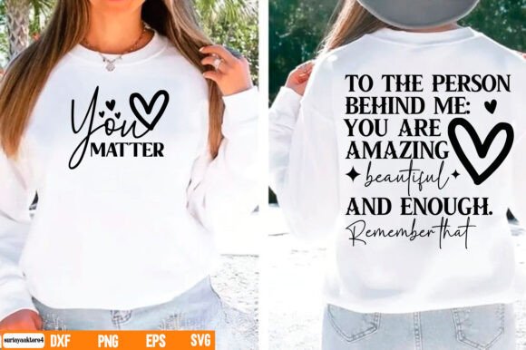 Download Dear Person Behind Me You Matter Png Svg - Svg Collection