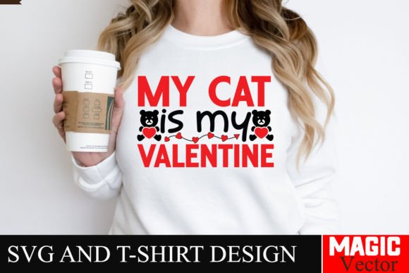 Download My Cat is My Valentine SVG,Valentine - Svg Collection