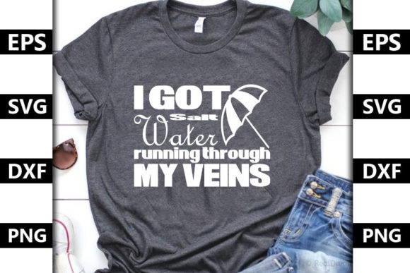 Download Summer Quote SVG Design ,I Got Salt Wat - Svg Collection