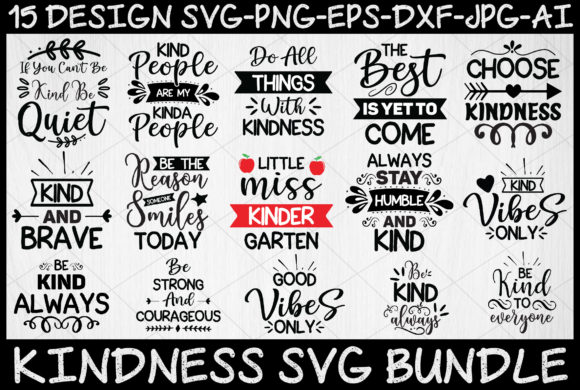 Download Kindness SVG Bundle - Svg Collection