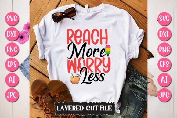 Download Beach More Worry Less Svg Cut File - Svg Collection