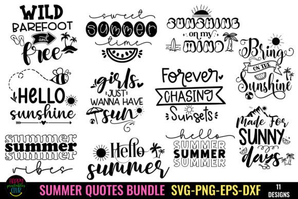 Download Summer Quotes SVG Bundle I Summer SVG - Summer svg Collection