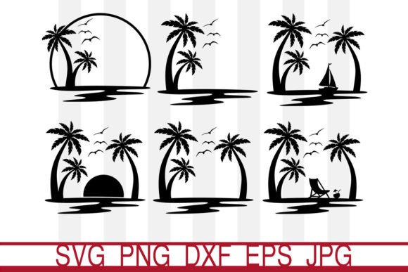 Download Beach Svg, Palm Tree Svg - Svg Collection