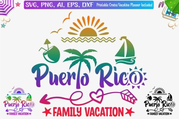 Download Puerto Rico Family Vacation SVG, PNG - Svg Collection