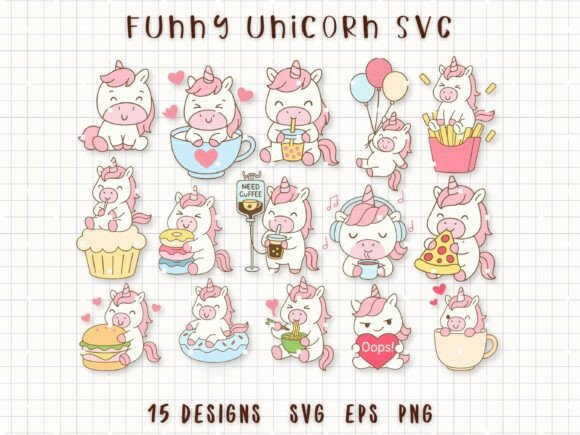 Download Funny Unicorn SVG Cute Pony Clipart - Svg Collection