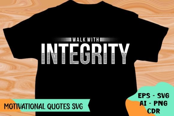 Download Walk with Integrity SVG EPS PNG CDR AI - Svg Collection