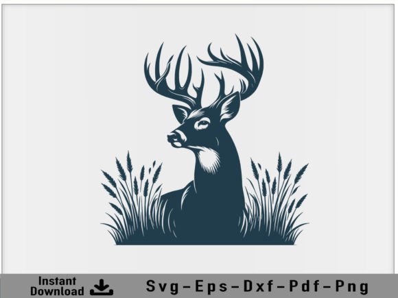 Download Hunting DEER Svg Vector Silhouette File - Svg Collection