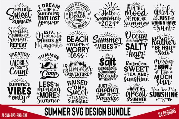 Download Summer Svg Design Bundle - Summer svg Collection