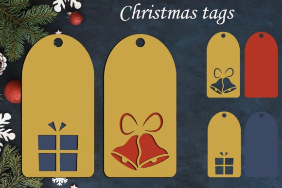 Download Christmas Gift Tags, Holiday Labels Svg - Svg Collection