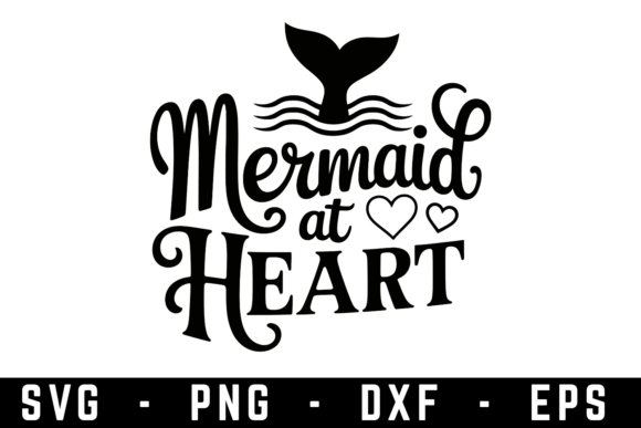 Download Mermaid at Heart Svg | Svg Cut File - Svg Collection