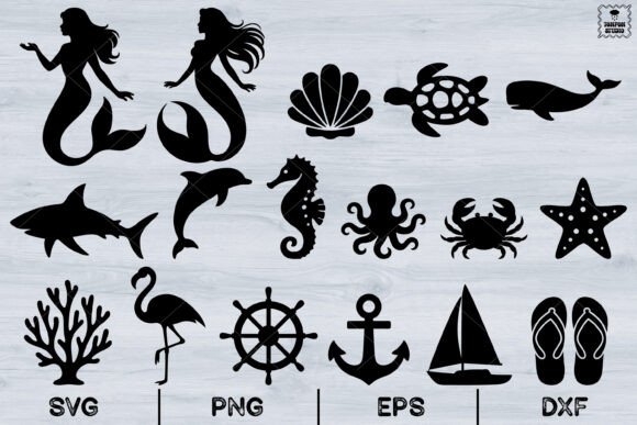 Download Sea Animals, Ocean Animals, Beach Svg - Svg Collection