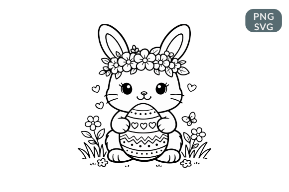 Download Easter Bunny SVG &amp; PNG - Svg Collection