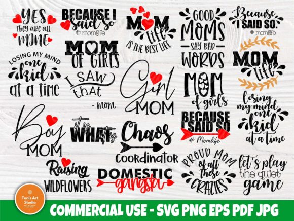 Download Mom Quotes SVG Bundle, Mom Life Svg - Svg Collection