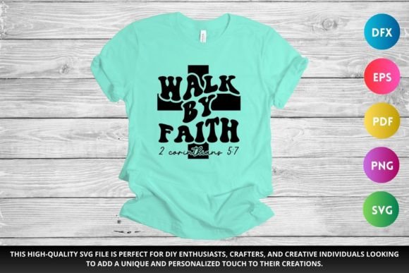 Download Walk by Faith SVG | Christian SVG - Svg Collection