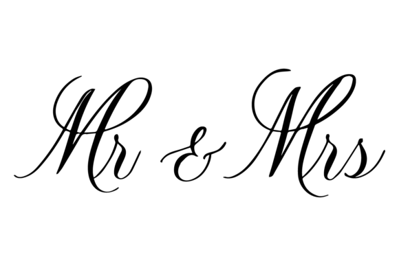 Download Mr &amp; Mrs SVG Vector - Svg Collection