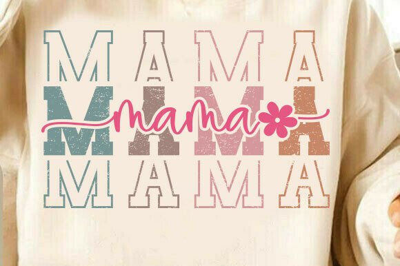 Download Distressed Mama PNG, Varsity Mama SVG - Svg Collection