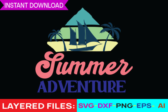 Download Summer Adventure Svg Cut File - Svg Collection