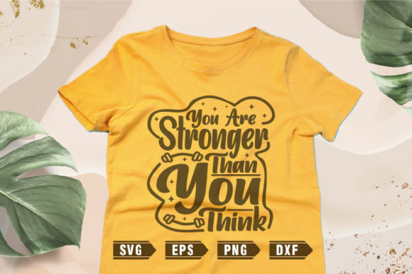 Download Positive Quotes SVG | You Are Stronger - Svg Collection