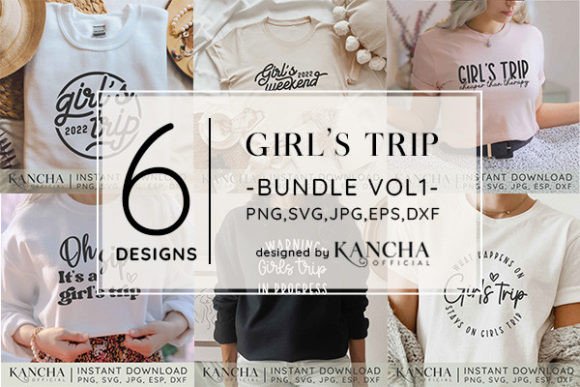 Download Girls Trip SVG Bundle Vol.1 - Svg Collection