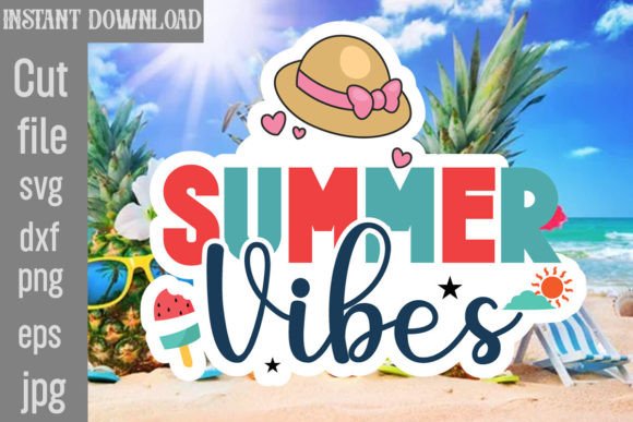 Download Summer Vibes SVG Cut File - Svg Collection