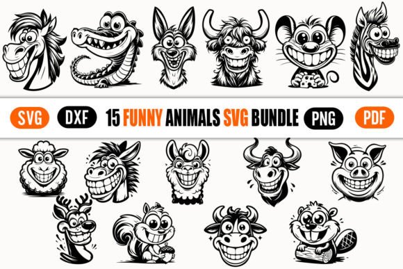 Download Funny Animals SVG Files for Cricut - Svg Collection