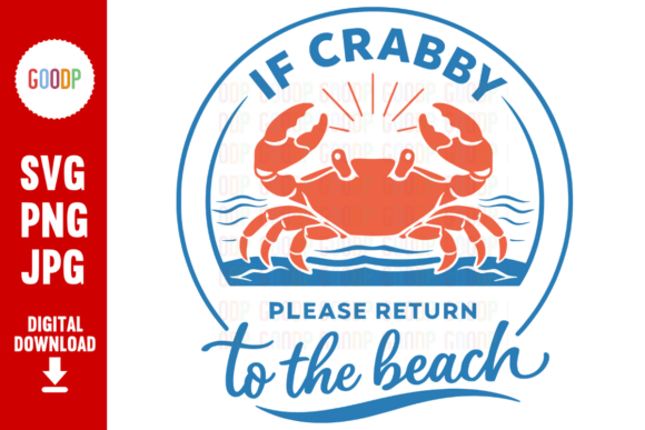 Download Crabby Return to the Beach SVG - Svg Collection