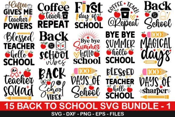 Download Back to School SVG Bundle - Svg Collection