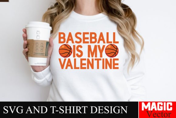 Download Baseball is My Valentine SVG,Valentine - Svg Collection