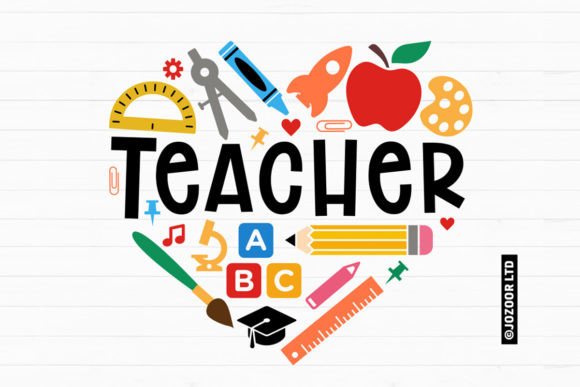Download Teacher Heart Back to School SVG - Svg Collection