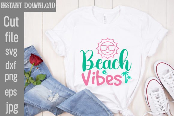 Download Beach Vibes SVG Cut File - Svg Collection