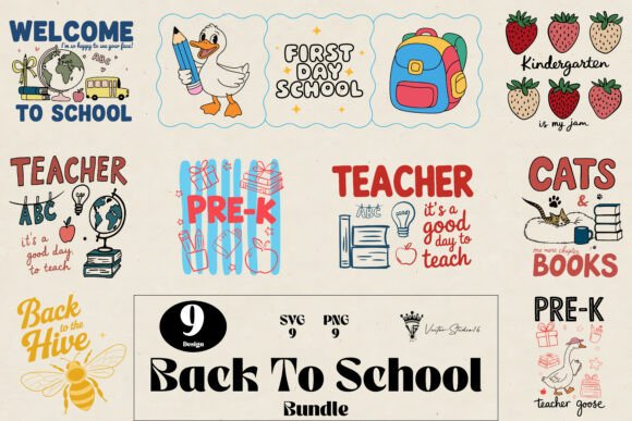 Download Back to School SVG PNG Bundle - Svg Collection
