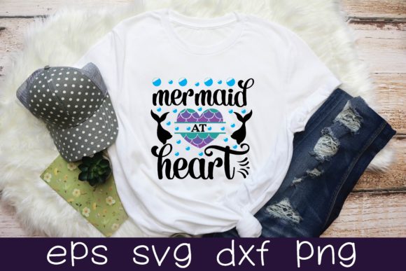 Download Mermaid at Heart Svg Design - Svg Collection
