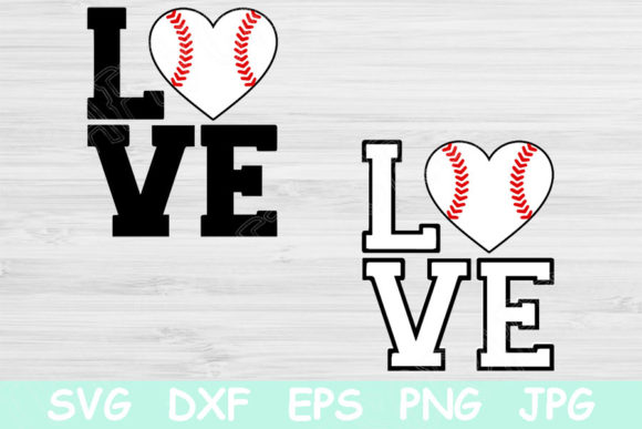 Download Baseball Love Heart Svg Files for Cricut - Svg Collection