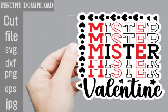 Download Mister Valentine SVG Sticker Designs - Svg Collection