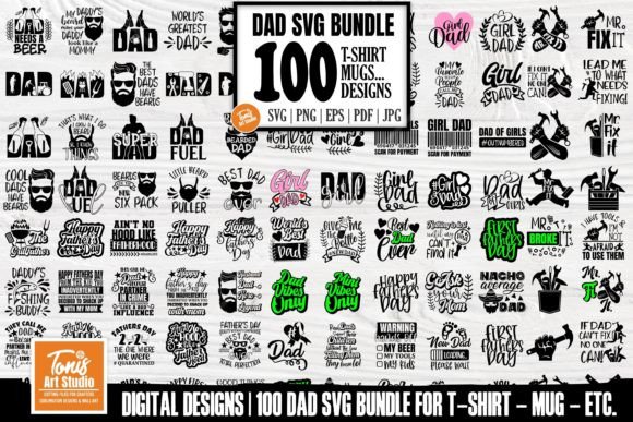 Download Fathers Day SVG Bundle - Dad Life SVG - Svg Collection