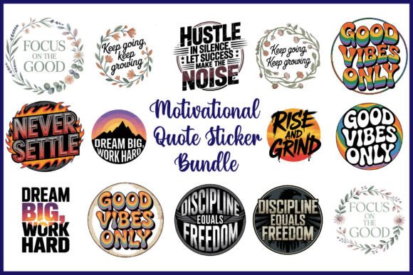 Download Motivational Quote Sticker Bundle - Quote sticker bundle Collection