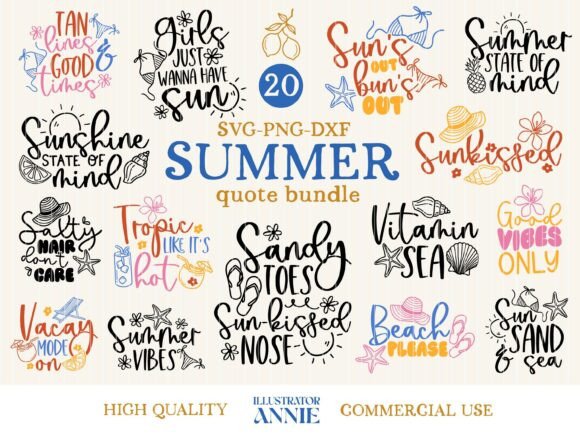 Download Summer SVG Bundle – Beach Vacation SVG - Summer svg Collection
