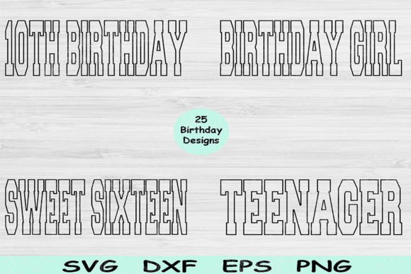 Download Block Birthday Svg Cut Files for Cricut - Svg Collection
