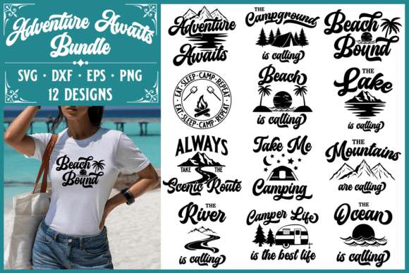 Download Summer Adventure SVG Bundle - Svg Collection
